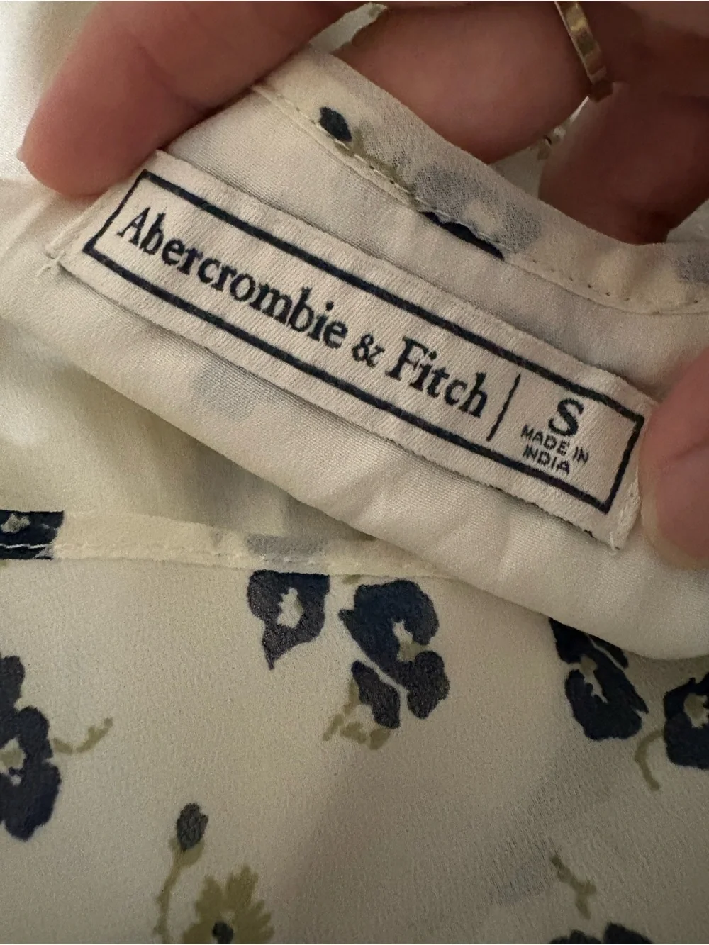 Abercrombie & Fitch Cottagecore Fairycore Boho Floral Romantic Dainty Maxi Dress